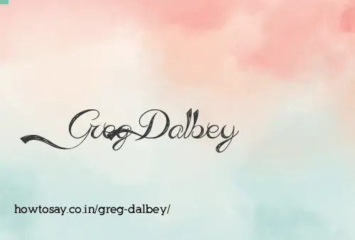 Greg Dalbey