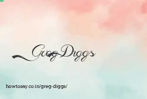 Greg Diggs