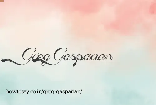 Greg Gasparian