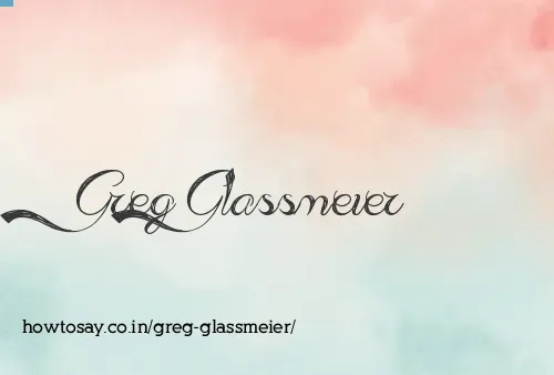 Greg Glassmeier