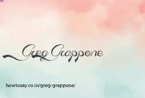 Greg Grappone
