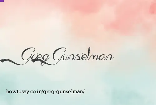 Greg Gunselman