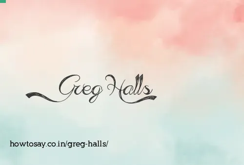 Greg Halls