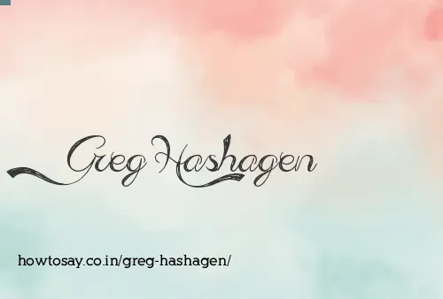 Greg Hashagen
