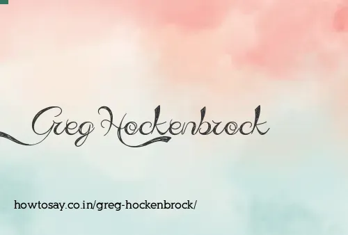 Greg Hockenbrock