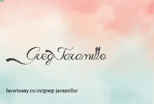 Greg Jaramillo