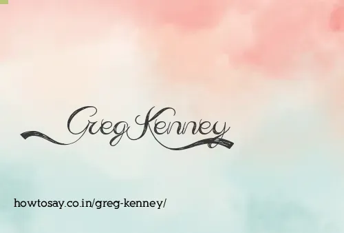 Greg Kenney
