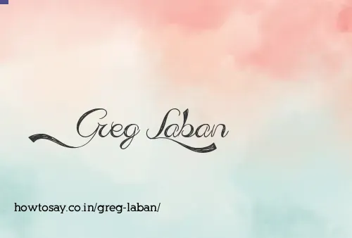 Greg Laban