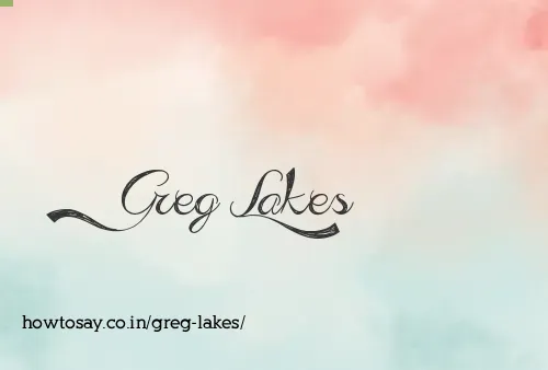 Greg Lakes