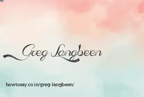 Greg Langbeen