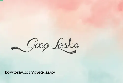 Greg Lasko