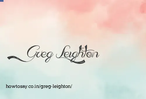Greg Leighton