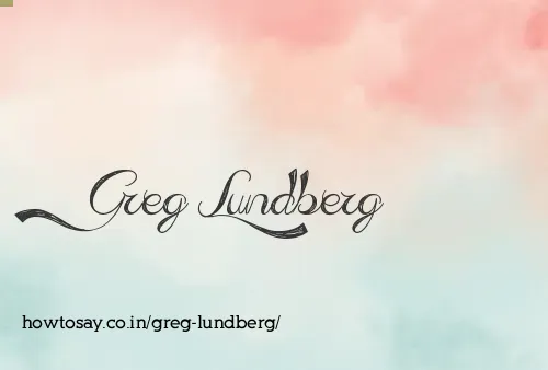 Greg Lundberg