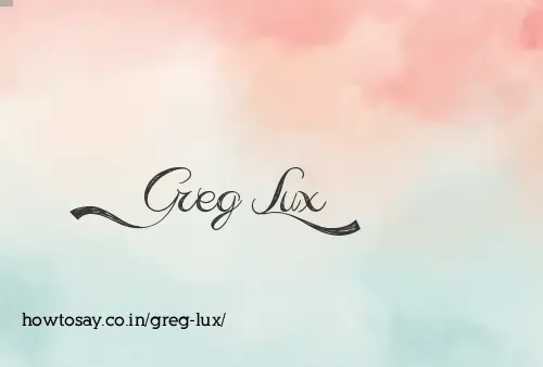 Greg Lux