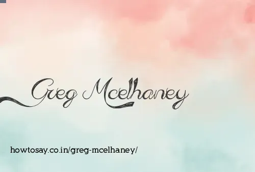 Greg Mcelhaney