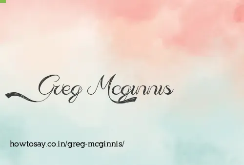 Greg Mcginnis