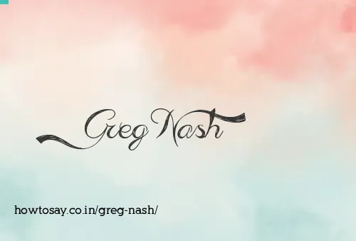 Greg Nash