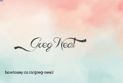 Greg Neal