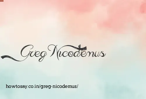 Greg Nicodemus