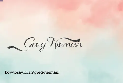 Greg Nieman