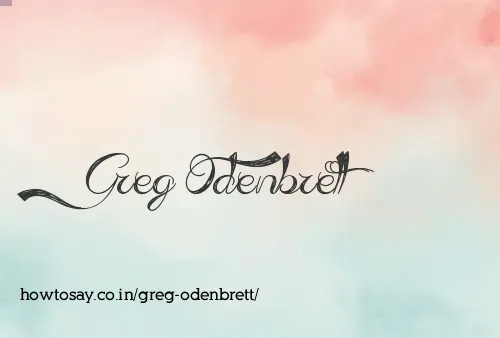 Greg Odenbrett
