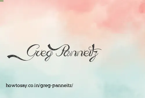 Greg Panneitz