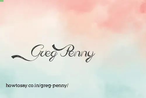 Greg Penny