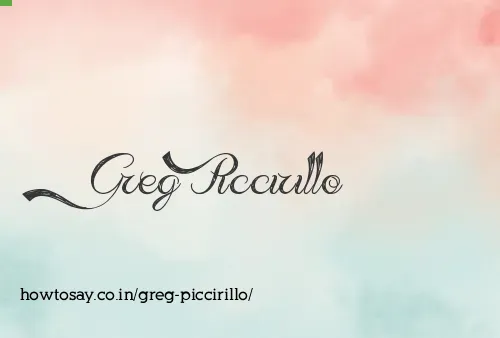 Greg Piccirillo