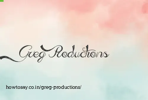 Greg Productions