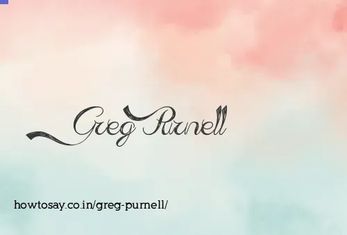Greg Purnell
