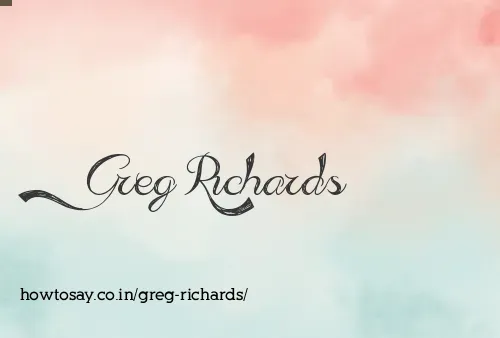 Greg Richards