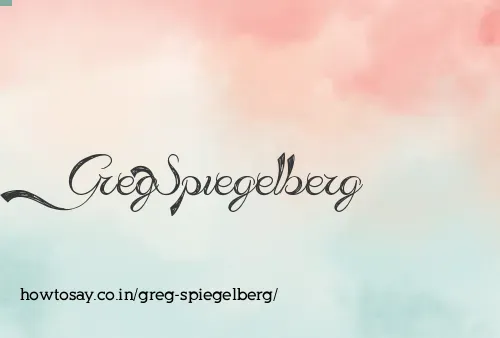 Greg Spiegelberg