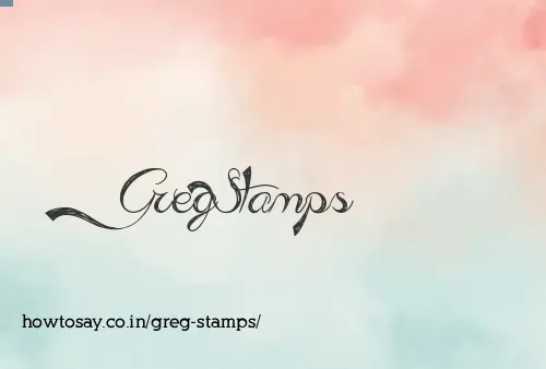 Greg Stamps