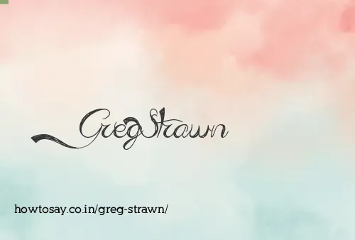Greg Strawn