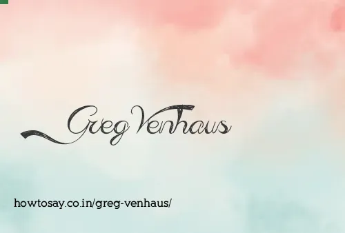 Greg Venhaus