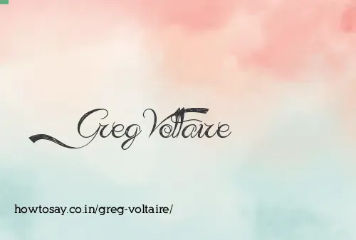 Greg Voltaire