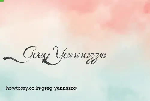 Greg Yannazzo