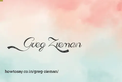 Greg Zieman