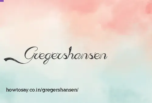 Gregershansen