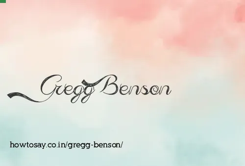 Gregg Benson