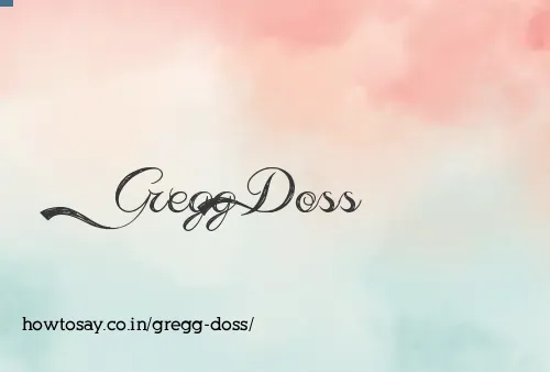 Gregg Doss