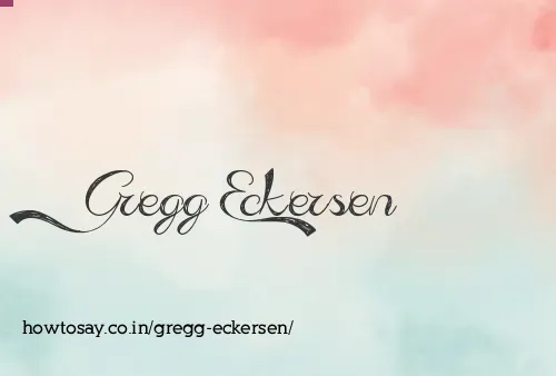 Gregg Eckersen