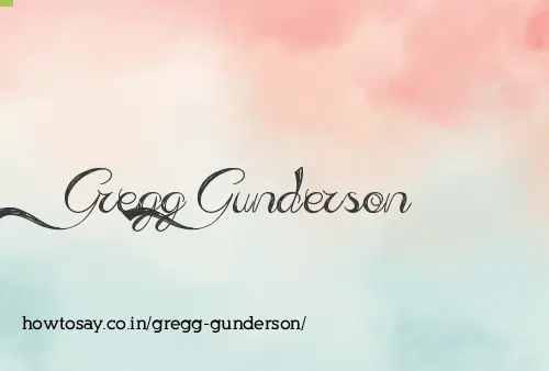 Gregg Gunderson