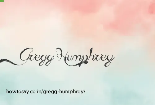 Gregg Humphrey