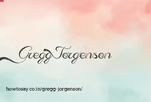 Gregg Jorgenson
