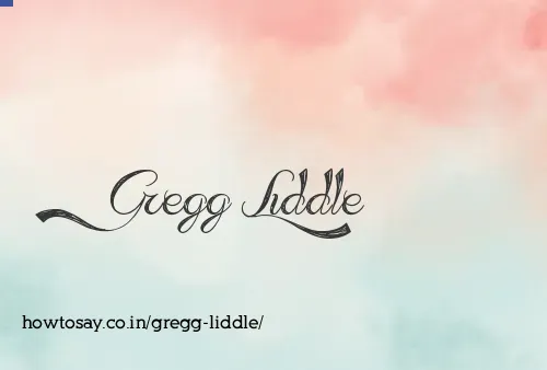 Gregg Liddle