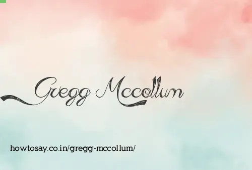 Gregg Mccollum