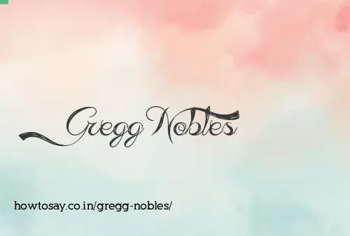Gregg Nobles