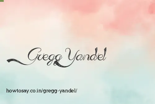 Gregg Yandel