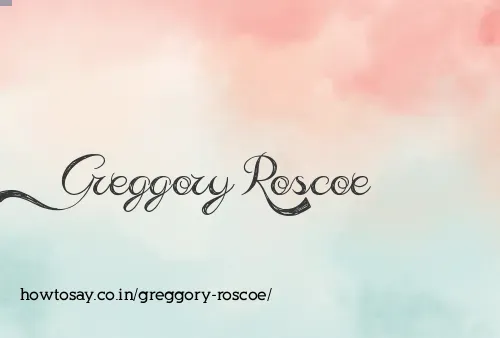 Greggory Roscoe